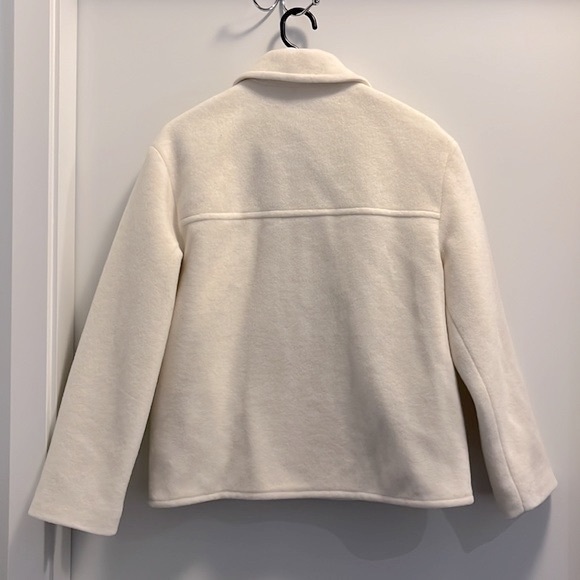 SUNDAY BEST SKY SHIRT JACKET CREAM BNWOT - Picture 5 of 8